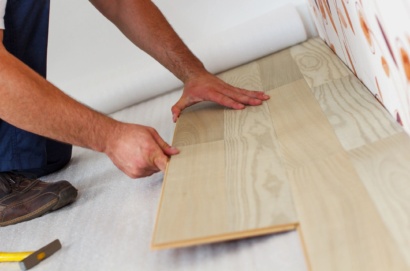 DIY laminate floor