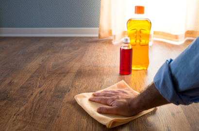 deep clean hardwood floors