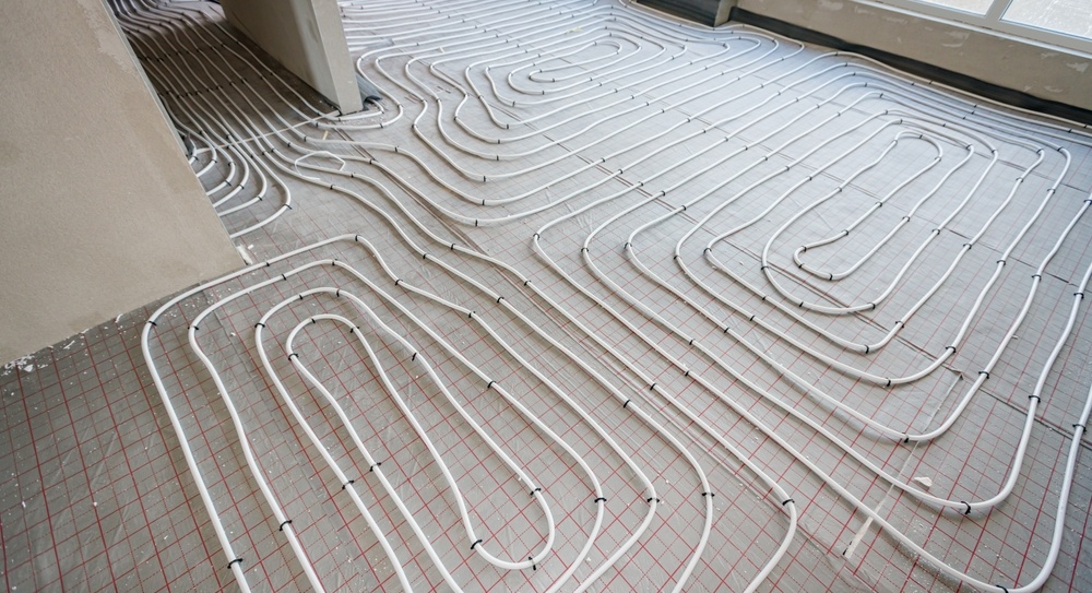 diy heated flooring installation