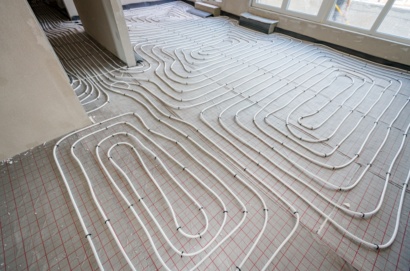 diy heated flooring installation